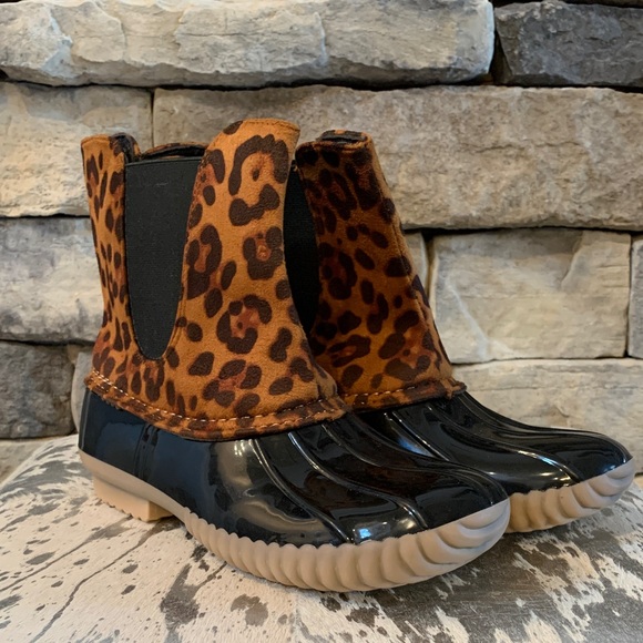 suyu Shoes - Leopard Print Women's Winter Boots